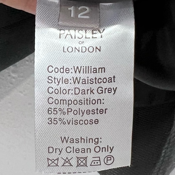 Classic gray Kids Vest - Picture 2 of 5